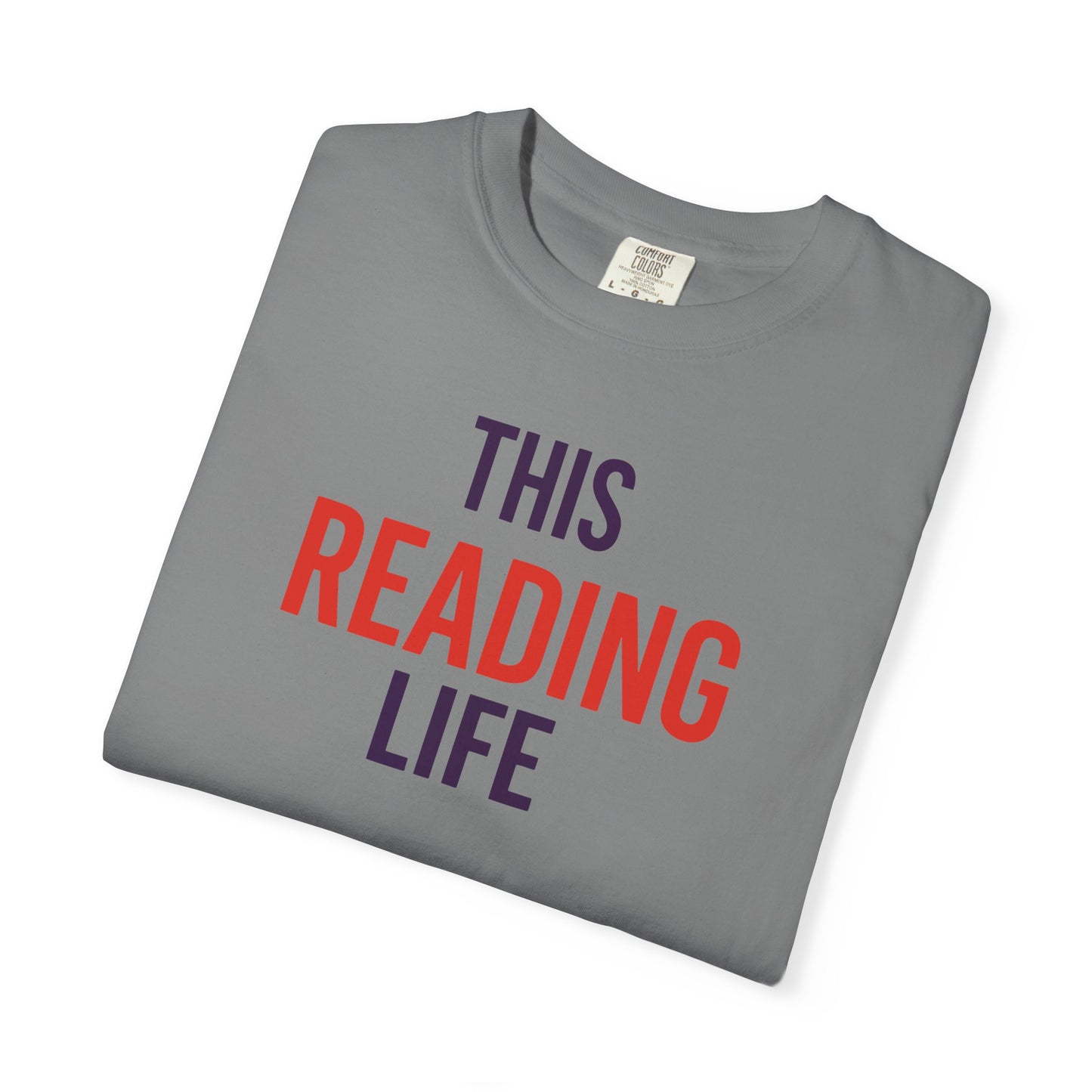 This Reading Life Shirt | Minimalist Bookish Lifestyle Tee