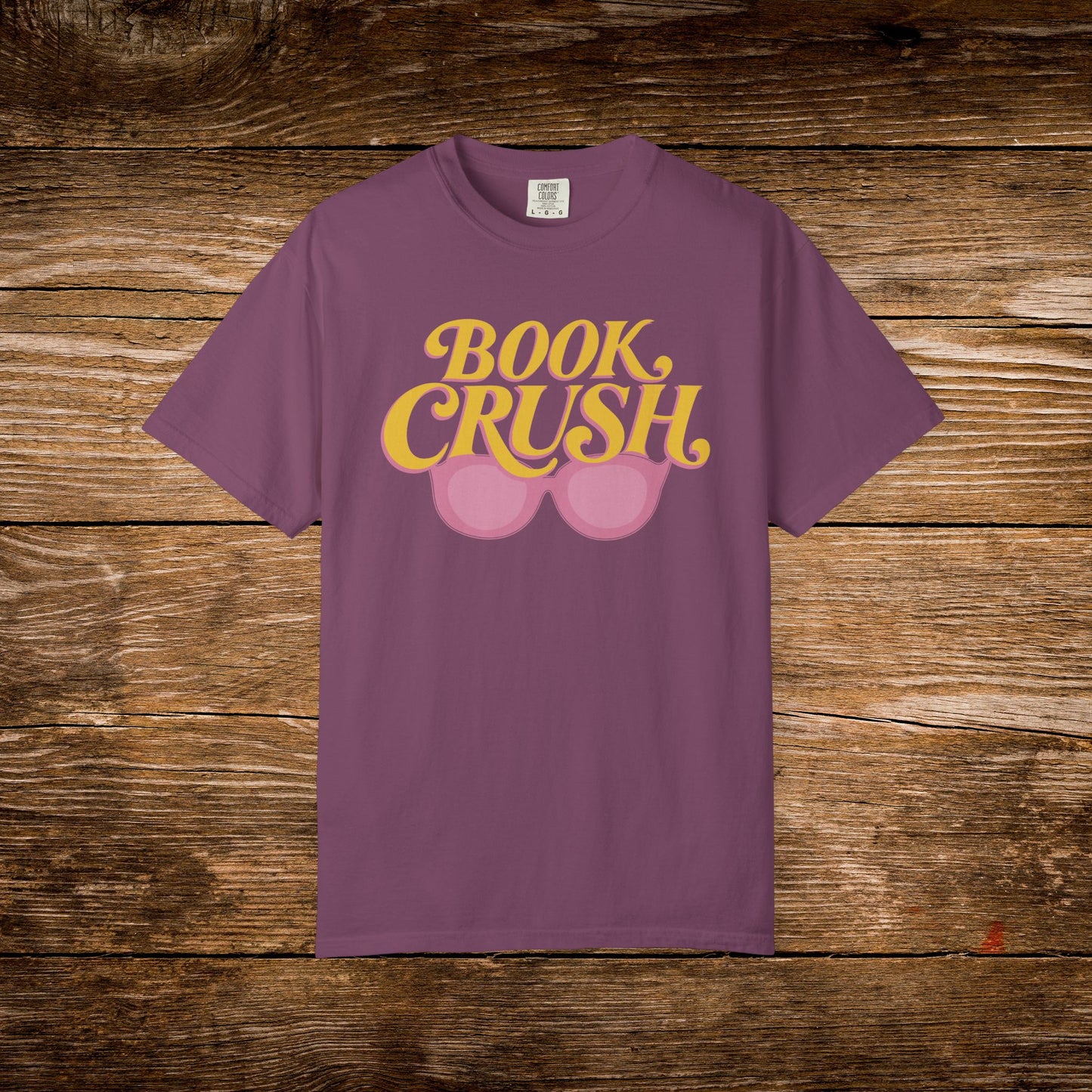 Book Crush Shirt | Retro Reader Tee