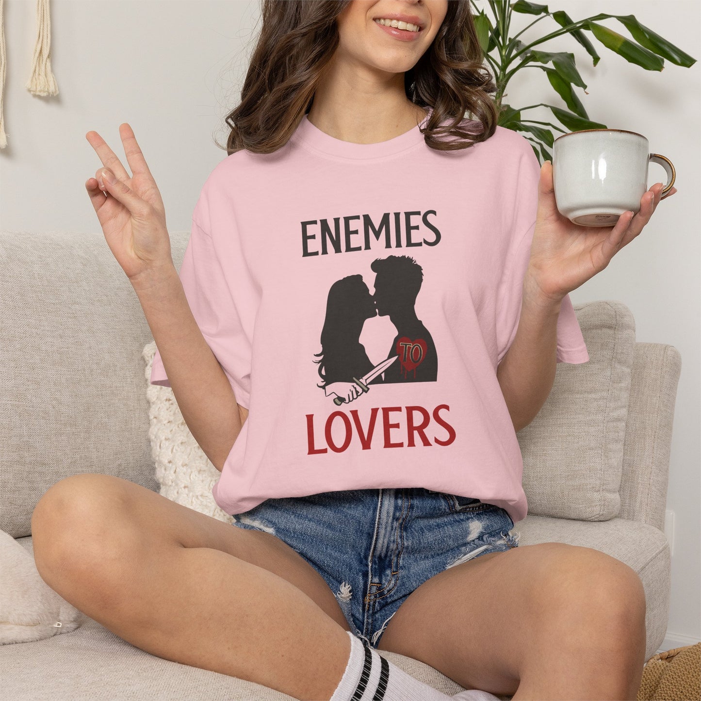 Enemies to Lovers Shirt | Romantasy Reader Trope Tee