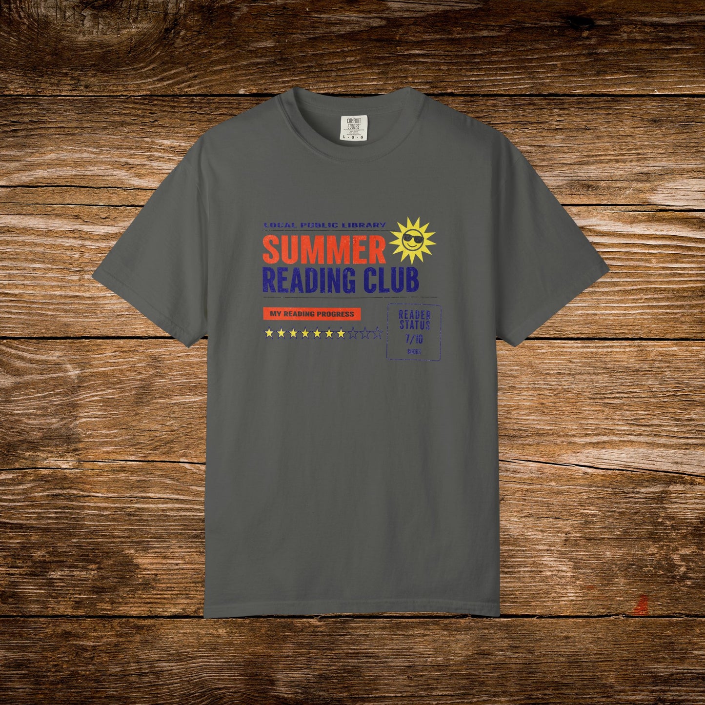 Summer Reading Club Shirt | Retro Library Tee | Vintage Reader Status T-Shirt