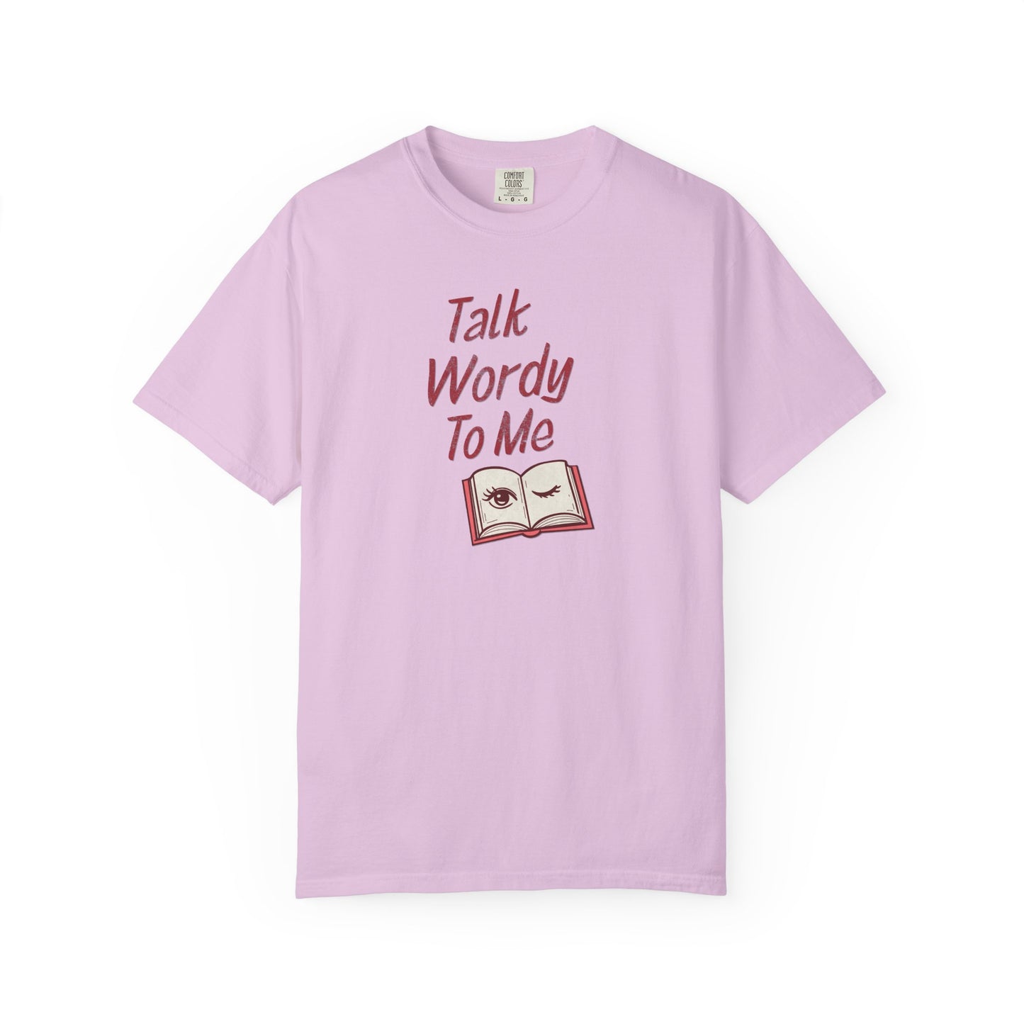 Talk Wordy To Me Shirt | Retro Literary Pun Tee