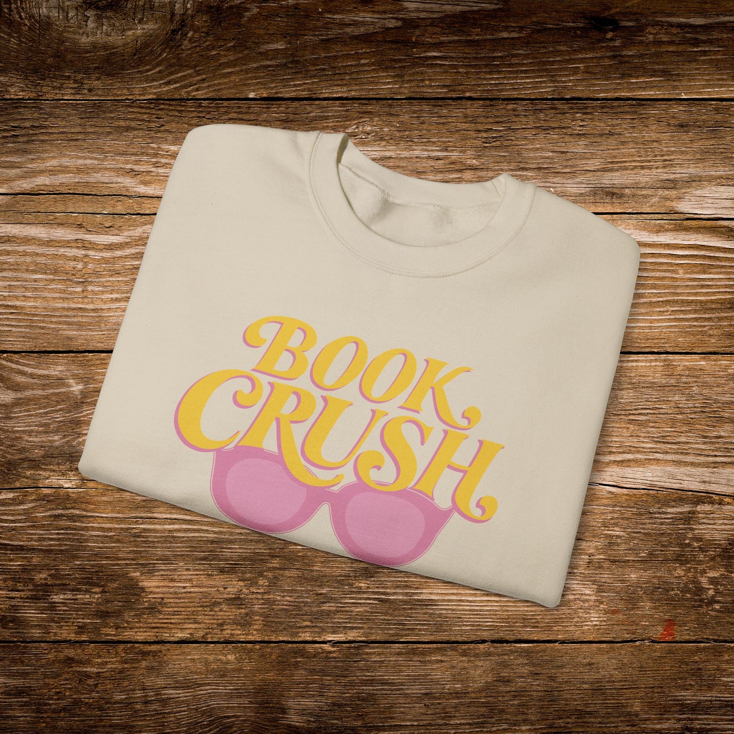 Book Crush Sweatshirt | Retro Reader Crewneck