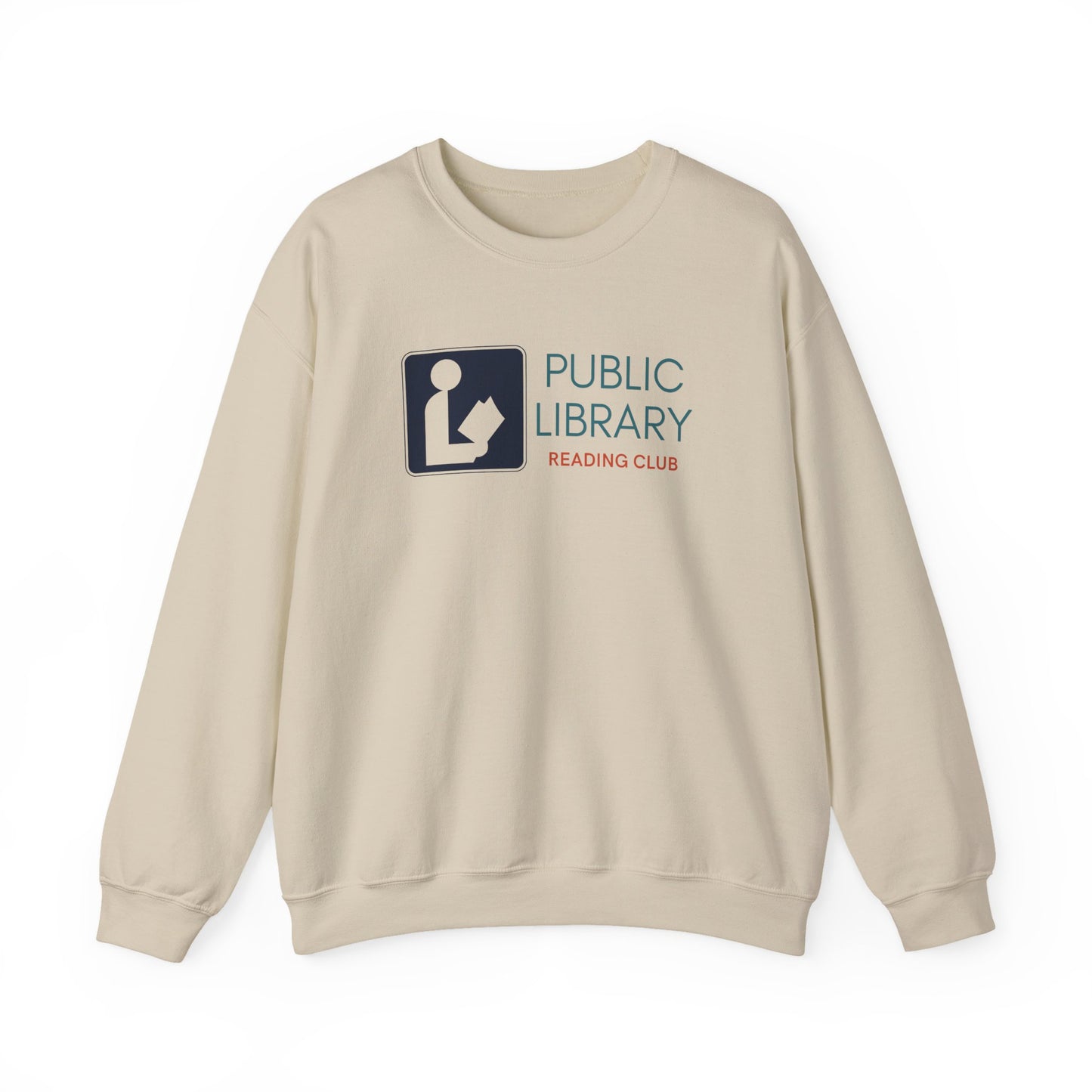 Public Library Reading Club Sweatshirt | Retro Library Crewneck