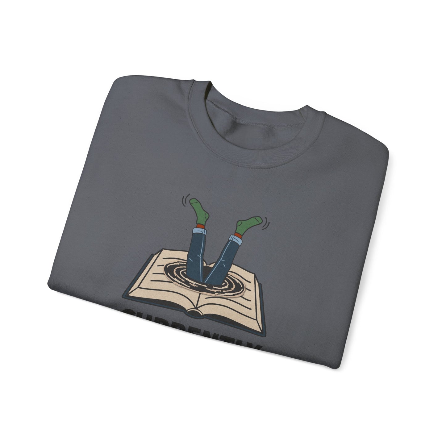 Currently Unavailable Sweatshirt | Funny Reading Crewneck