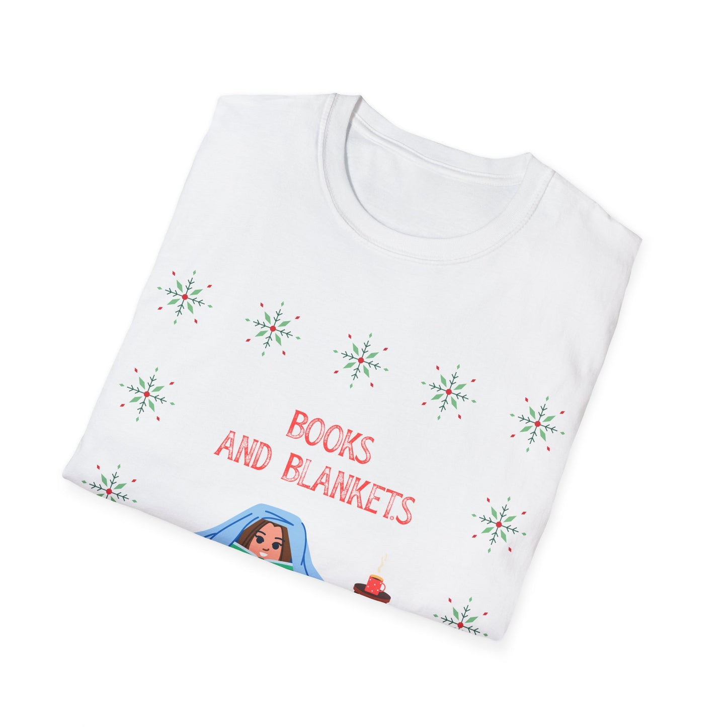 Books and Blankets...My Favorite Christmas Tradition T-Shirt