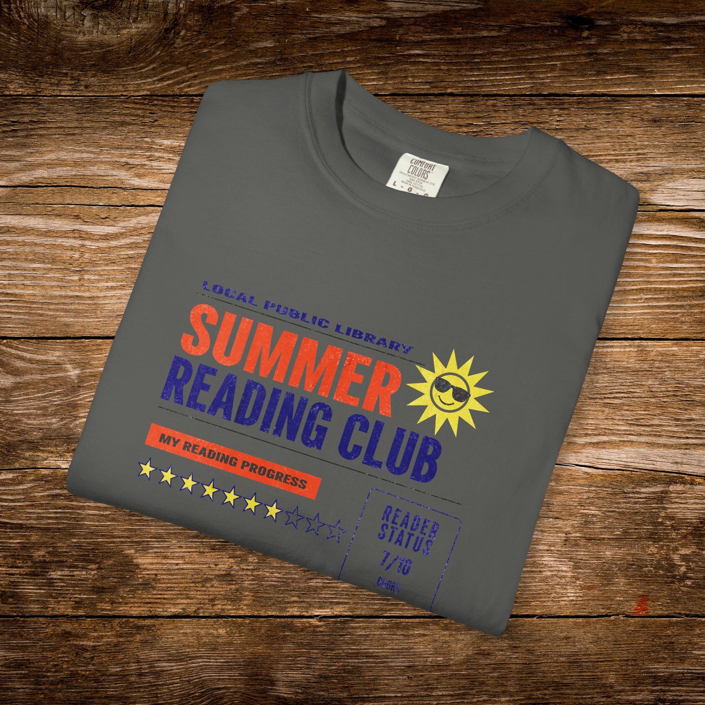 Summer Reading Club Shirt | Retro Library Tee | Vintage Reader Status T-Shirt