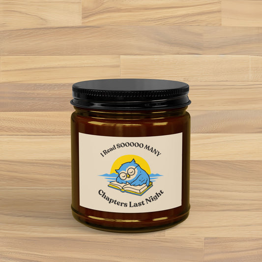 Scented Soy Candles with Black Lid, (4 and 9oz)