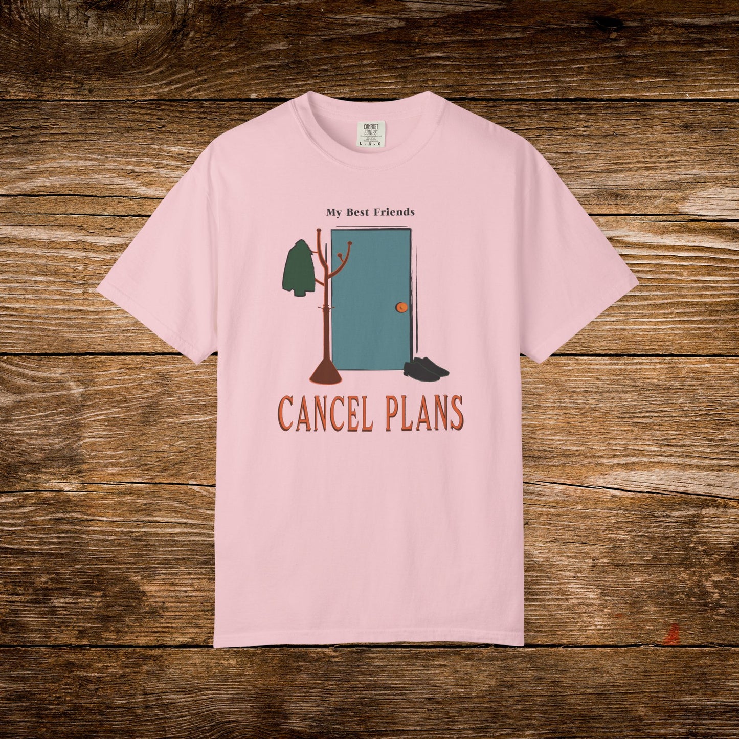 My Best Friends Cancel Plans Shirt | Introvert Book Lover Tee | Funny Reading Homebody Gift