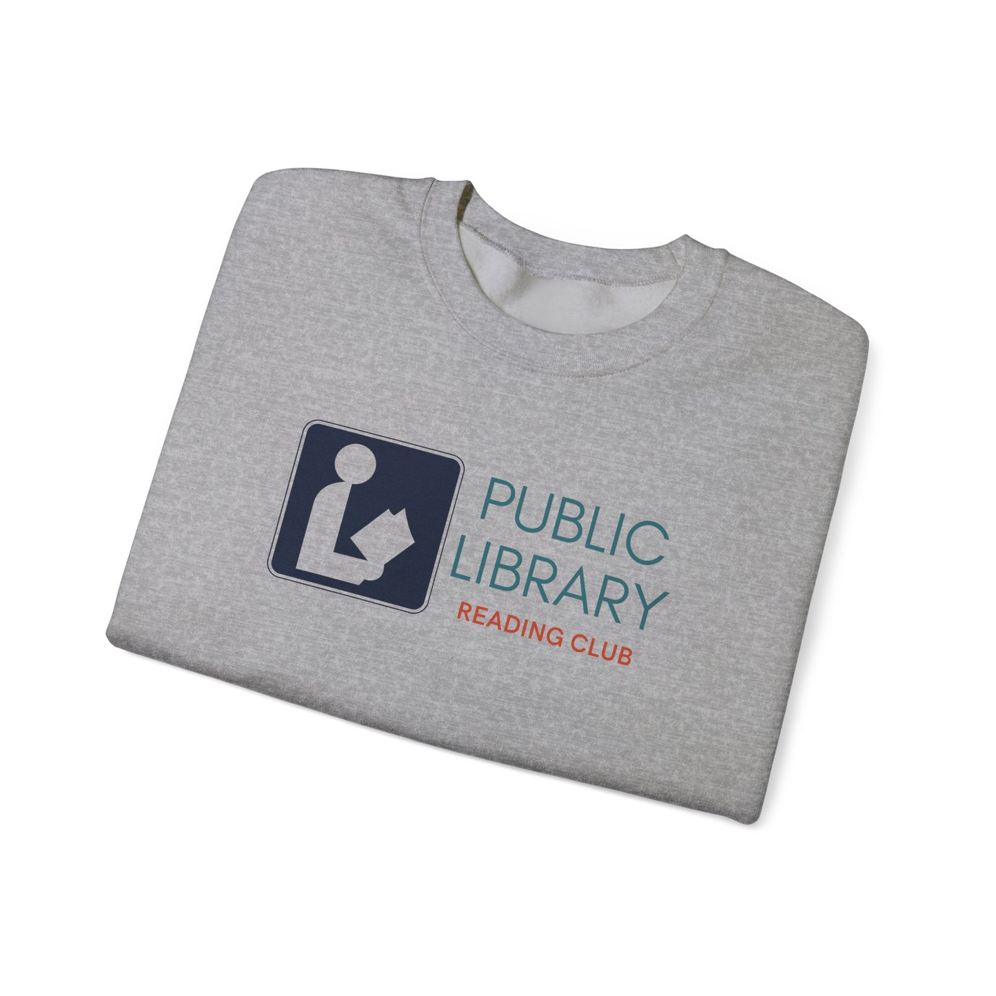 Public Library Reading Club Sweatshirt | Retro Library Crewneck