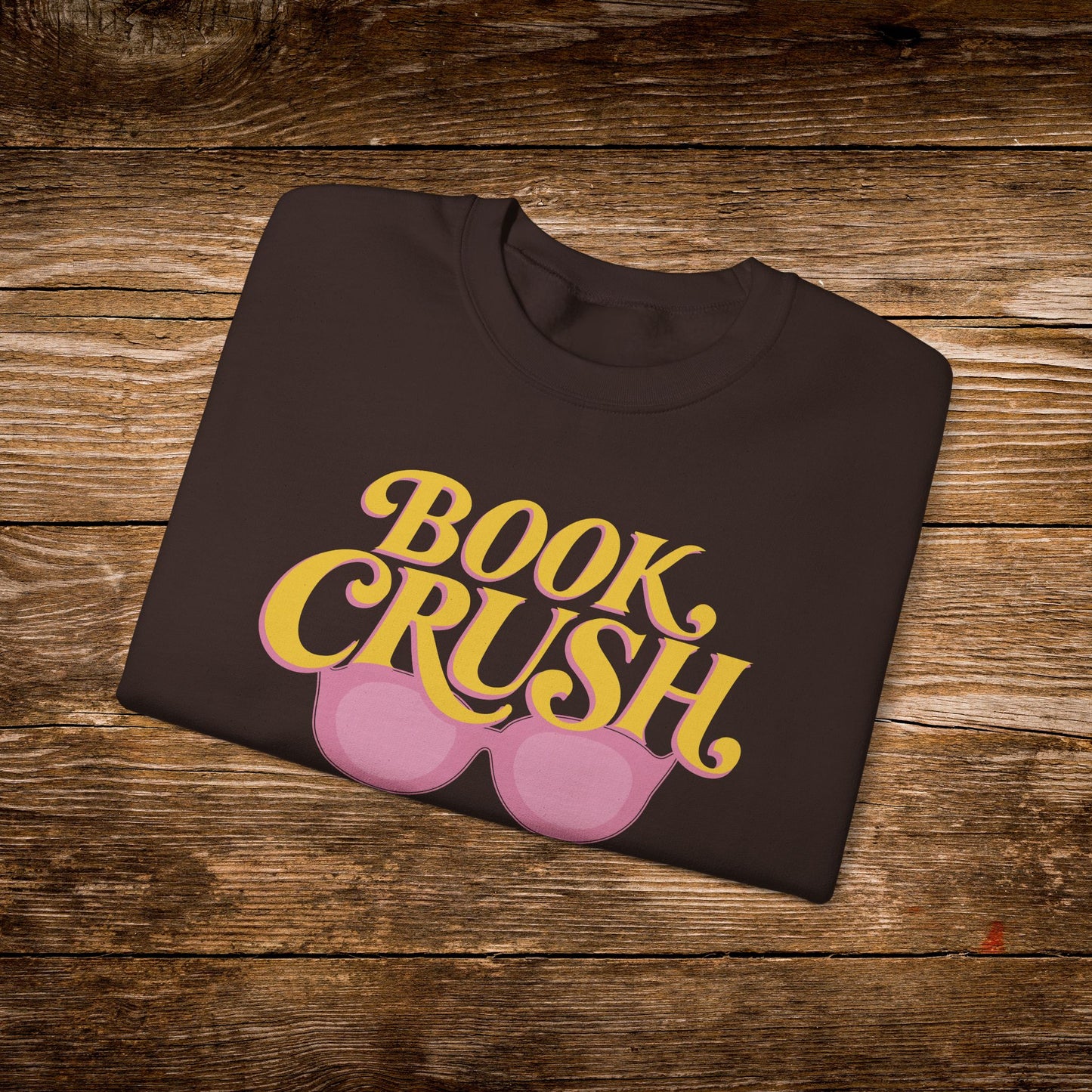 Book Crush Sweatshirt | Retro Reader Crewneck
