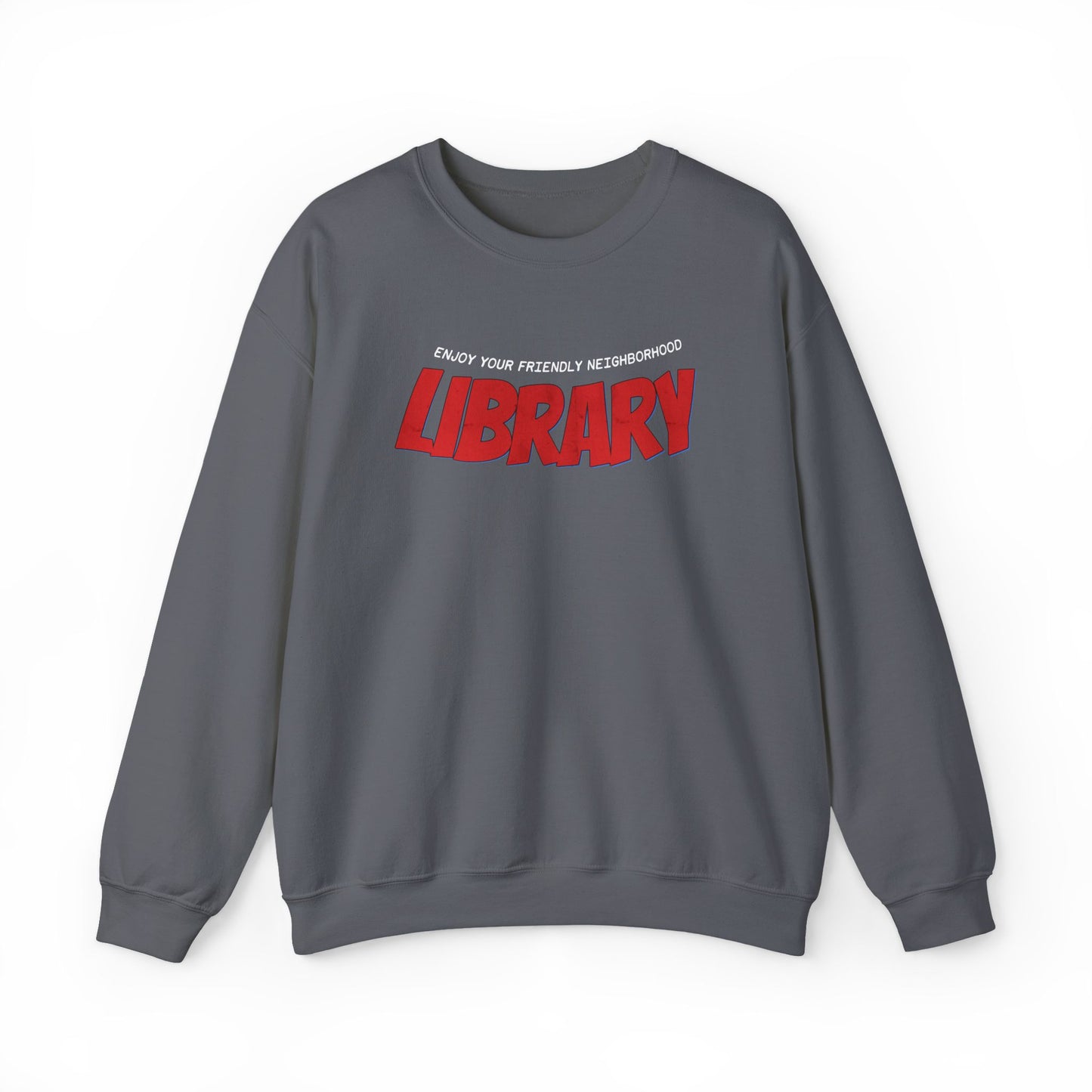 Friendly Neighborhood Library Sweatshirt | Retro Library Crewneck