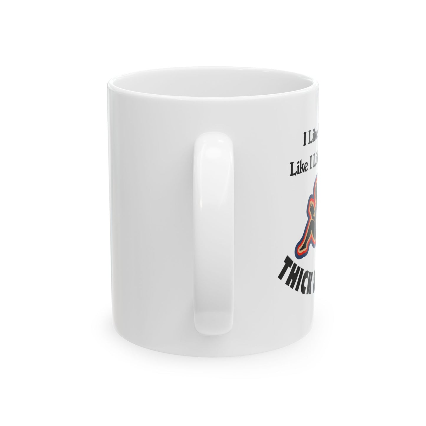 Thick & Stacked Books Mug | Funny Reader Coffee Mug