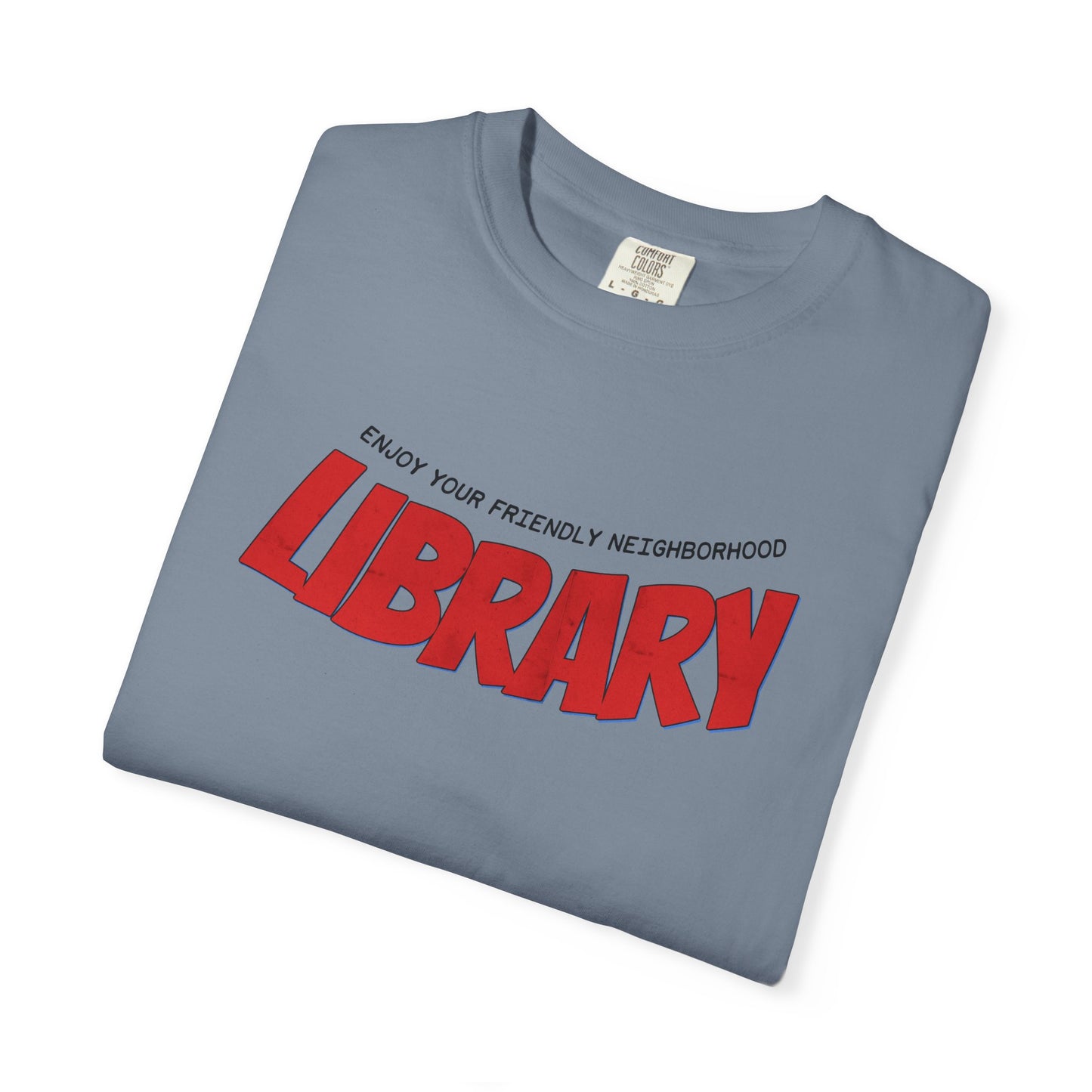Friendly Neighborhood Library Shirt | Retro Comic Library Tee